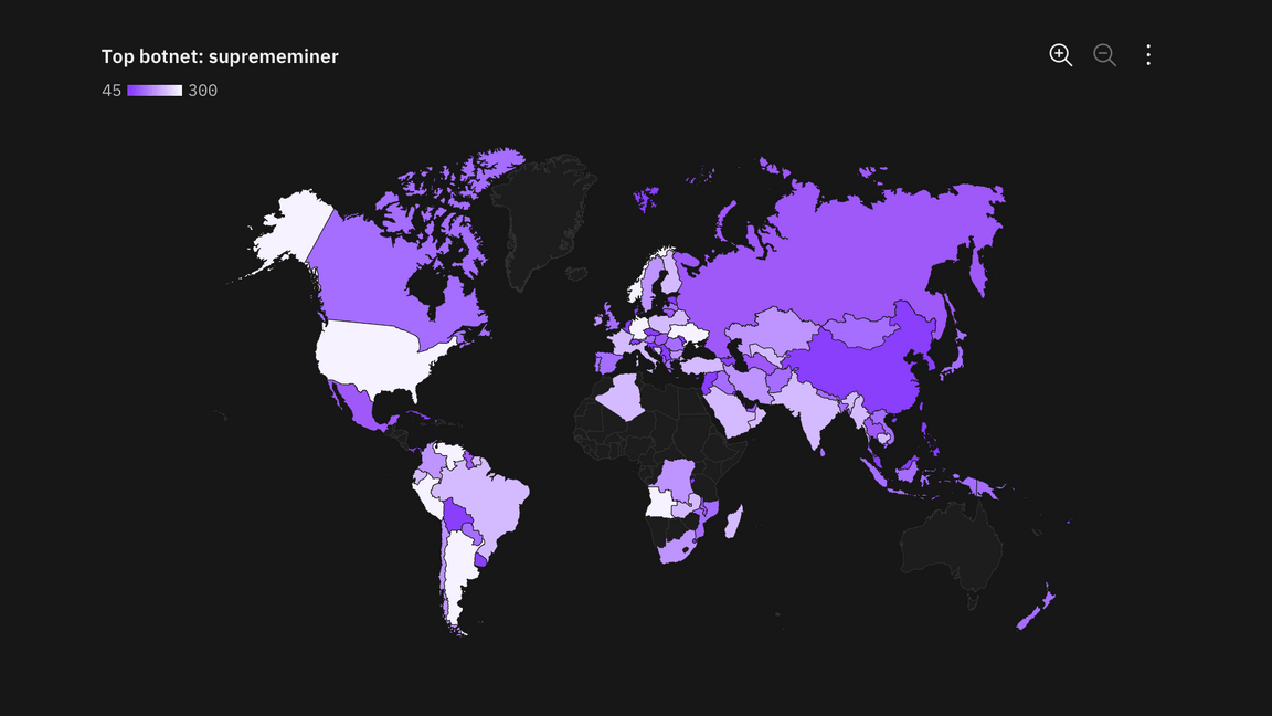 Choropleth map